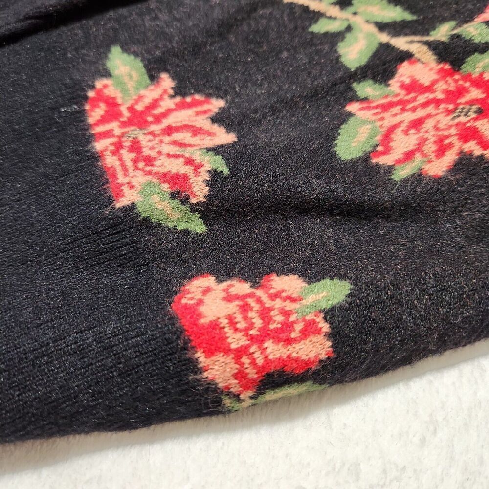 Draper James Womens Cardigan sweater Size Xsmall Floral Print Soft - Picture 10 of 12